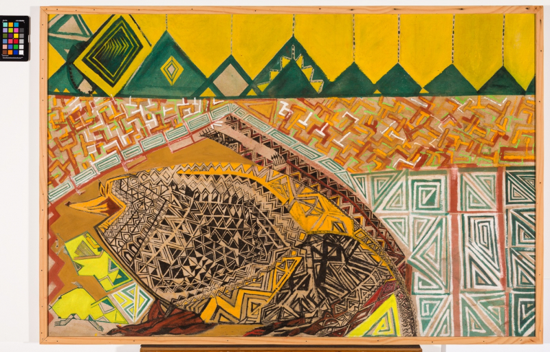 Figure. 9. Ailton Krenak, Tatu, 2000‑2003