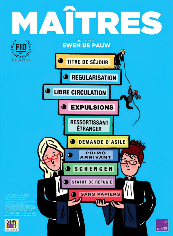 Affiche du film Maîtres, de Swen de Pauw