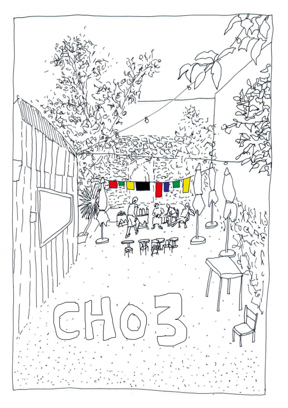 Illustration 3. Couverture du livret « CHO3 », première assemblée générale, 28 septembre 2019